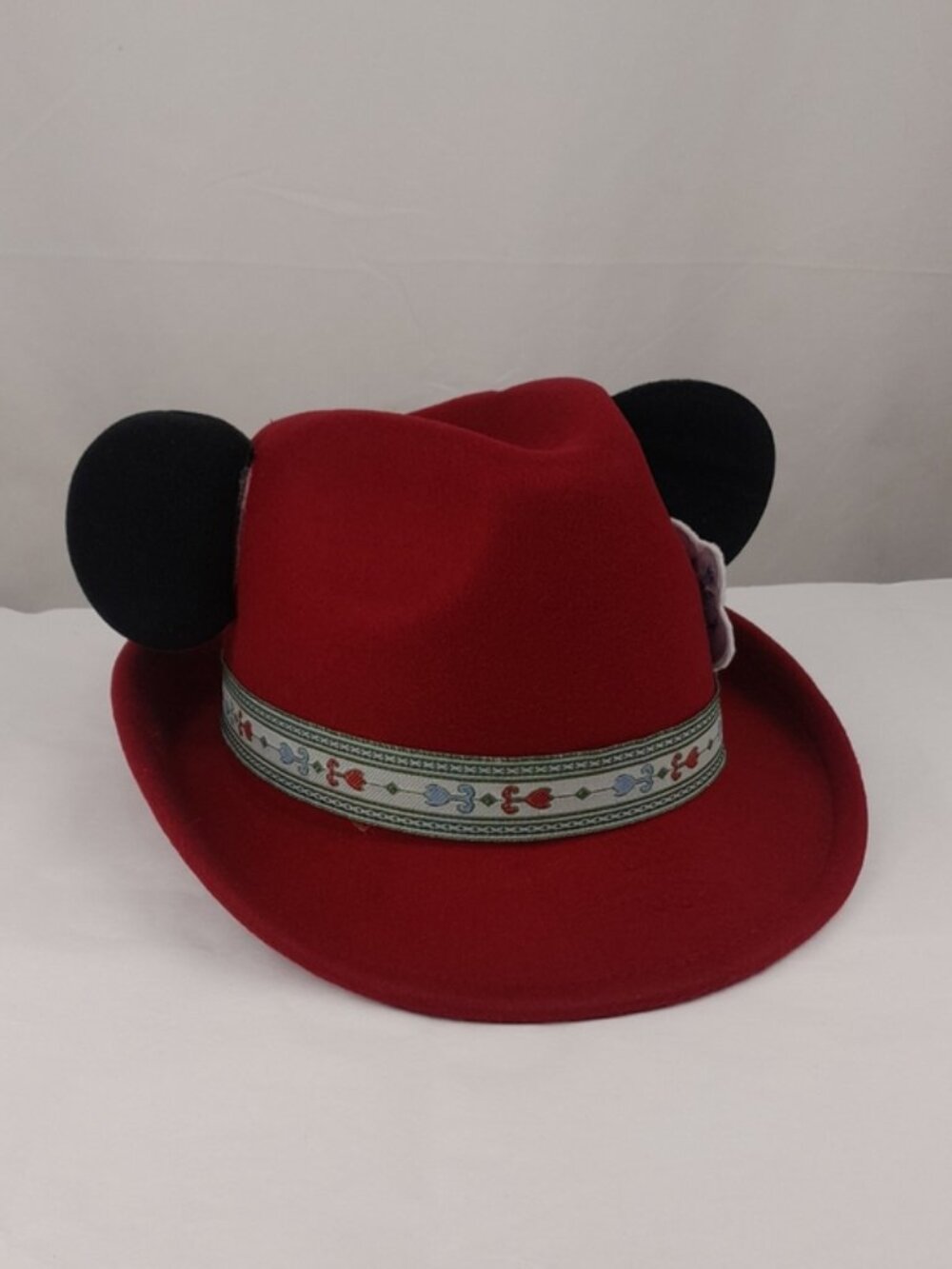 Disney Mickey Mouse Matterhorn Fedora Hat with Ears